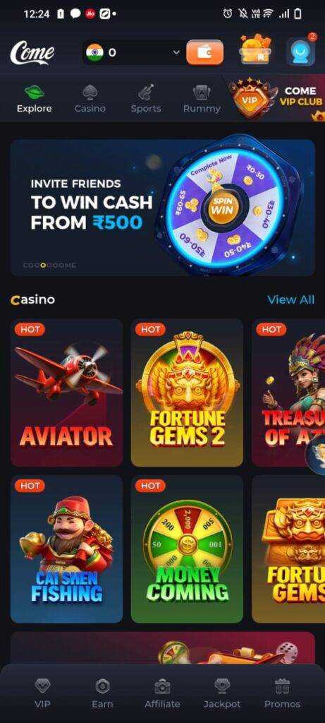 come sports dream11 app